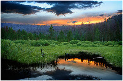 Stanley Lake Sunset